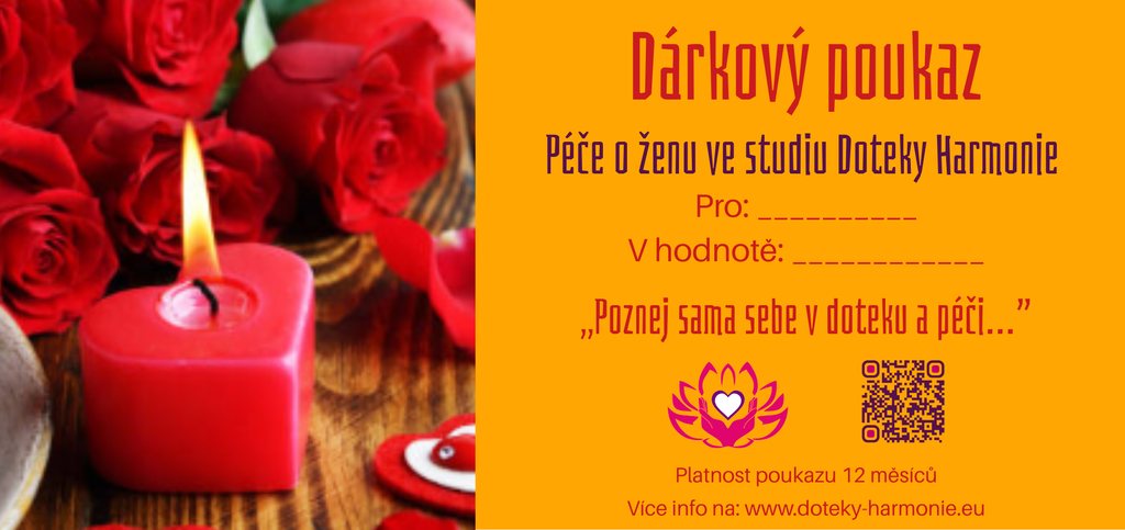 Dárkový poukaz: péče o ženu